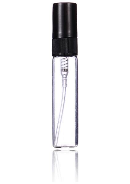 5 Adet/paket 2ml 3ml 5ml 10ML Mini Parfüm Cam Şişe - Siyah (Yurt Dışından)