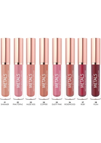 Metals Matte Metallıc Lıpgloss NO:052