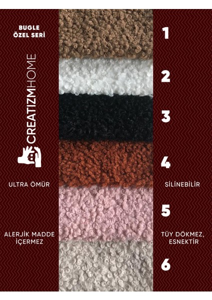 Creatizm Home Creatizmhome Teddy Silindir Yastık, Tasarım