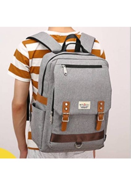 Kolej Tarzı Sırt Çantası, Moda Sporları Sırt Çantası Öğrenci Okul Çantası Seyahat Çantası Koreli Versiyonu (Yurt Dışından) modelleri