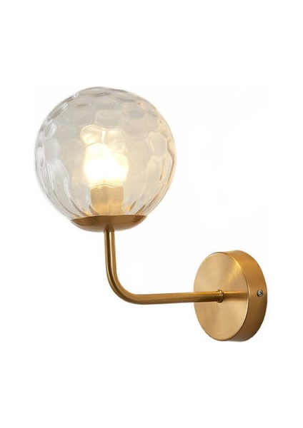 Kapalı Duvar Lambası, Yaratıcı Modern Minimalist Tarzı, 6101 Su Dalgaları ve Amp; Temizle Işık Cam Abajur (Yurt Dışından)