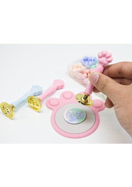 Mum Mühürü Sapı Pembe Renkli Sentetik Reçine M8 Dişli fırsatları