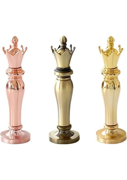 Mum Mühür Damga Kolu Premium Metal Kraliyet Tacı Rose Gold modelleri