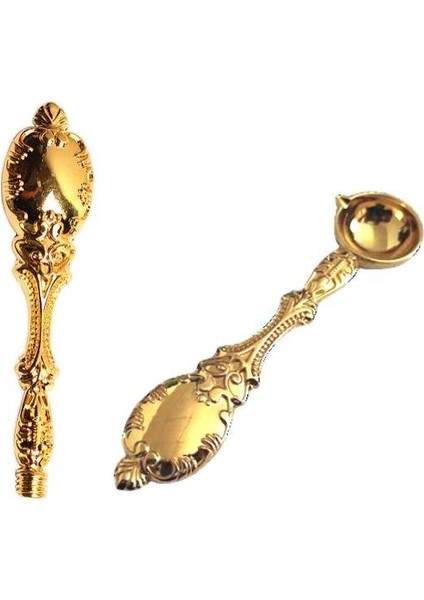 Mum Mühürü Uygulama Seti Döküm Metal Gold Renk