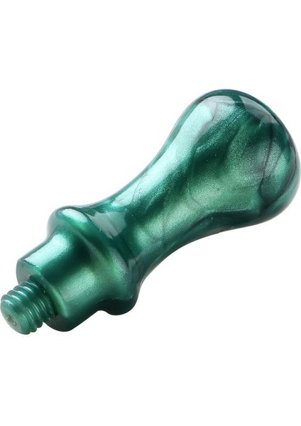 Mum Mühürü Sapı Abs Reçine El Yapımı Sedefli Yeşil M8 Dişli