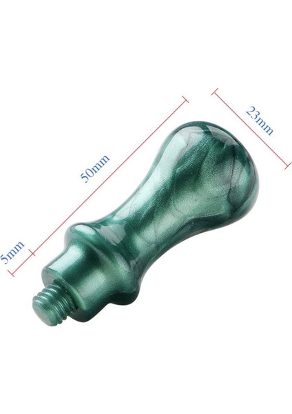 Mum Mühürü Sapı Abs Reçine El Yapımı Sedefli Yeşil M8 Dişli modelleri