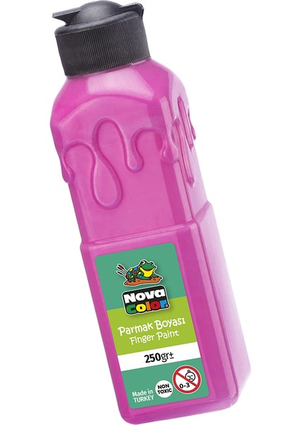 Parmak Boyası 250 gr 1 Adet Çocuklar Için Yıkanabilir Parmak Boyama