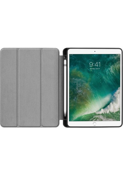 iPad 9.7 2017 / 2018 Tablet Kılıfı Için Üç Katlı Kalem Tepsisi Tutacağı (Yurt Dışından) indirimleri