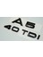 Audi A5 40 Tdi Parlak Siyah Abs 3m 3D Bagaj Yazı Logo Orjinal Ürün 2