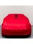 Seat Leon 4 Hatchback (2020-) Kumaş Logolu Oto Branda - Penye Örtü Kırmızı 1