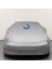 Volkswagen Golf 7 (2012-2020) Kumaş Logolu Oto Branda - Penye Örtü Gri 1