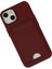 Iphone 14 Plus Kılıf Kelvin Kartvizitli Silikon - Bordo 300099 3