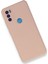 General Mobile Gm 21 Plus Kılıf Nano Içi Kadife Silikon - Pudra 300099 3