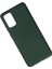 Samsung Galaxy S20 Plus Kılıf Nano Içi Kadife Silikon - Koyu Yeşil Mrayd 3