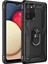 Samsung Galaxy A02S Kılıf Sofya Yüzüklü Silikon Kapak - Siyah 300099 1