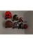 HouseLab Shop Metal Top Tutucu Duvara Monte Yuvarlak Çok Amaçlı Raf Kask Tutucu 4