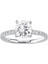 Pırlanta ve Beyaz Topaz Venüs Rosa Yüzük 0447R0048 2