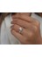Pırlanta ve Beyaz Topaz Venüs Rosa Yüzük 0447R0048 4