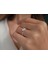 Pırlanta ve Beyaz Topaz Venüs Rosa Yüzük 0447R0048 5