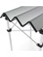 Katlanabilir Alüminyum Küçük Boy Kamp ve Piknik Masası Gri 4