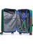 14BNT500-Set Yeşil Unisex 3 Lü Set Bavul 5