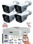 4 Kameralı 5 mp Sony Lensli Fullhd Gece Görüşlü Güvenlik Kamerası Sistemi - A1542 1