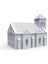 Ancrabourg - Şehir Evleri -Chapel - Chapel - Masaüstü Strateji Oyunu Aksesuarları Fantastik Dünya ve Dungeon And Dragons 15MM 28MM 32MM Uyumlu 5