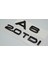 Audi A6 2.0 Tdi Parlak Siyah Abs 3m 3D Bagaj Yazı Logo Orjinal Ürün 4
