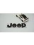 Jeep Kaput Bagaj 3m 3D Siyah Metal Logo Amblem Arma 2