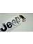 Jeep Kaput Bagaj 3m 3D Krom Metal Logo Amblem Arma 1