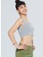 Lori Kare Yaka Organik Pamuk Örme Crop Body 1106 2