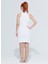 Adel Bisiklet Yaka Fermuar Detaylı Slim Fit Mini Örme Elbise 1115 2