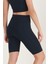 Kadın Lacivert Yüksek Bel Toparlayıcı Kısa Spor Tayt Biker Şort Basics Casual & Comfort 1070 3