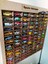 Ahşap 3mm Mdf Hot Wheels Çocuk Odası Oyuncak Araba Duvar Rafı 100 Araçlık 3