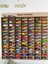Ahşap 3mm Mdf Hot Wheels Çocuk Odası Oyuncak Araba Duvar Rafı 100 Araçlık 5