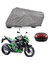 Kawasaki Z 800 Çantalı Motosiklet Branda Su Geçirmez Topcase Uyumlu Motor Branda 1