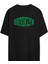 Unisex Brooklyn Baskılı Siyah Oversize Tshirt 1