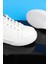 31-35 Numara Beyaz-Mavi Sneaker Ayakkabı 5