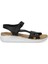 162627.Z3FX Siyah Kadın Comfort Sandalet 1