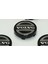 Volvo Jant Göbeği Kapak Seti 60MM Siyah Renk 2