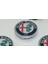 Alfa Romeo Jant Göbek Kapağı 60MM Renkli Gümüş 1