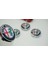 Alfa Romeo Jant Göbek Kapağı 60MM Renkli Gümüş 2