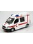 Diecast Metal 112 Ambulans Mercedes Sprinter Çek Bırak Işıklı Siren Sesli 14 cm Kapıları Açılır 3