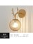 Kapalı Duvar Lambası, Yaratıcı Modern Minimalist Tarzı, 6106 Çizgiler &amber Cam Abajur (Yurt Dışından) 2