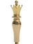 Mum Mühür Damga Kolu Premium Metal Kraliyet Tacı Gold 2