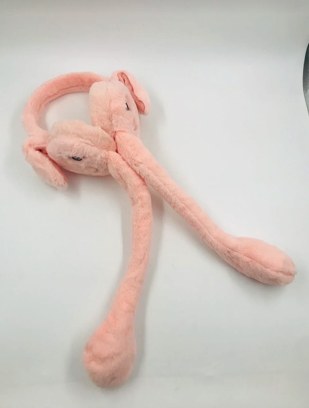 ZYC Kadın/kız Hareketli Tavşan Kulaklı Peluş Kulaklık görsel 4
