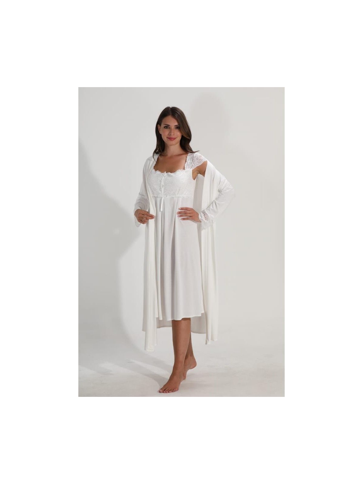 Elit Nehirsel 2092 Hamile Lohusa Gecelik Sabahlık Takımı