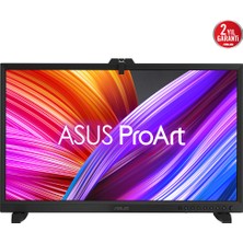 ASUS PROART PA32DC 32" 60Hz 0.1MS ( DP HDMI USB-C USB MM) 99% DCI-P3, OTOMATİK KALİBRASYON, HDR-10, HLG  OLED 4K 3840x2160  VESA MONİTÖR (PA32DC)