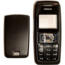 Nokia 2310 Kapak Nokia 2310 Uyumlu Siyah Renk Ön Kapak Arka Kapak Tuş Takımı