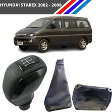 Otozet - Hyundai Starex Spor Vites Topuzu Siyah Renk Detaylı ve Körüğü Takım 2002-2008